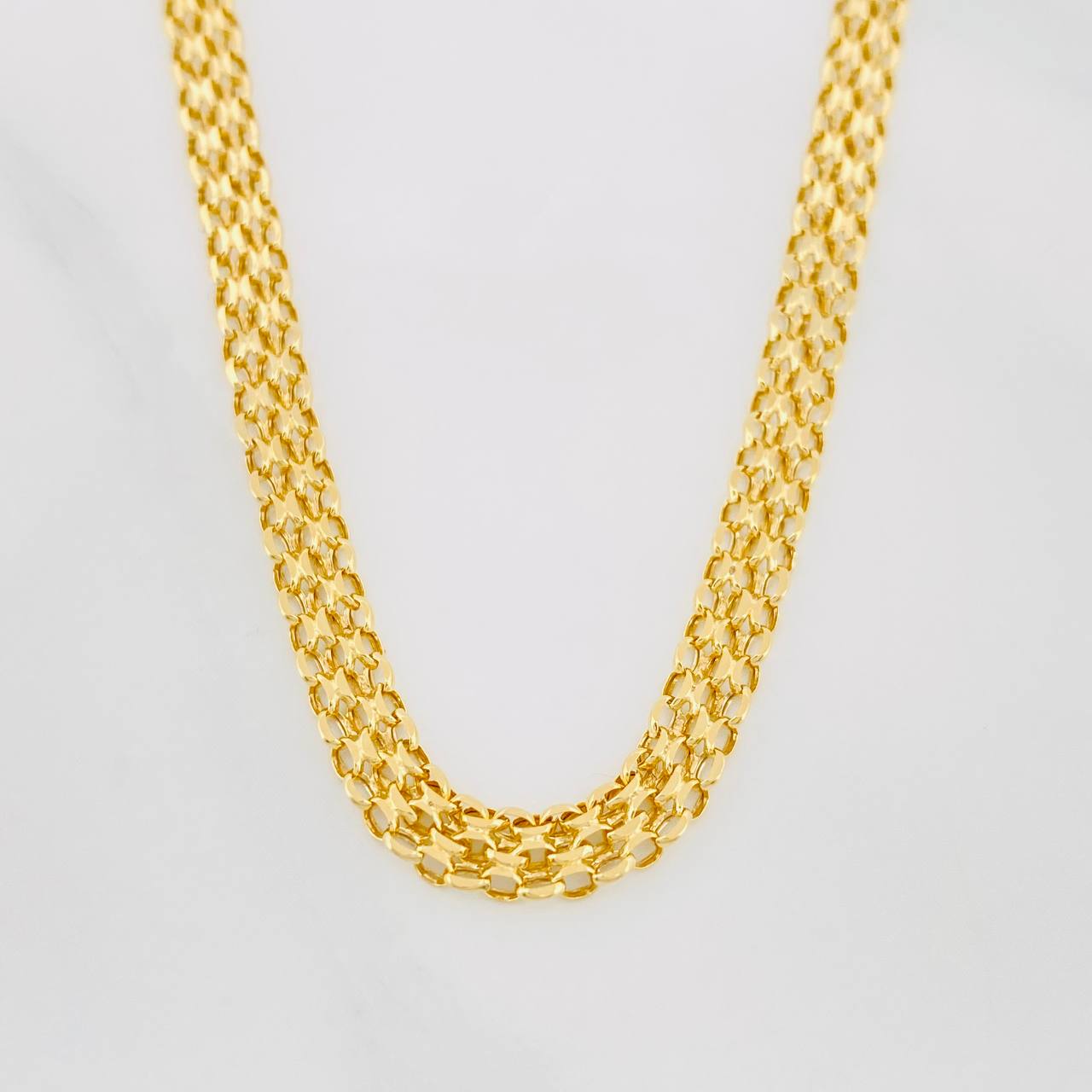 Cadena China 4.4g / 45cm / 4.26mm Oro Amarillo 18K