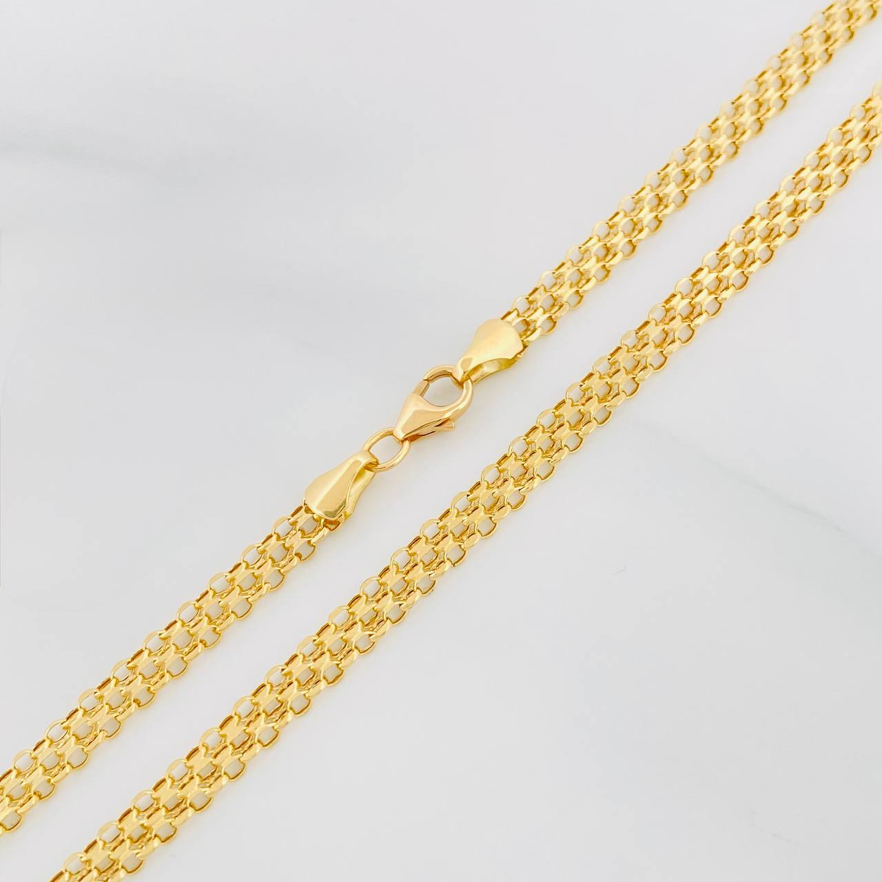 Cadena China 4.4g / 45cm / 4.26mm Oro Amarillo 18K