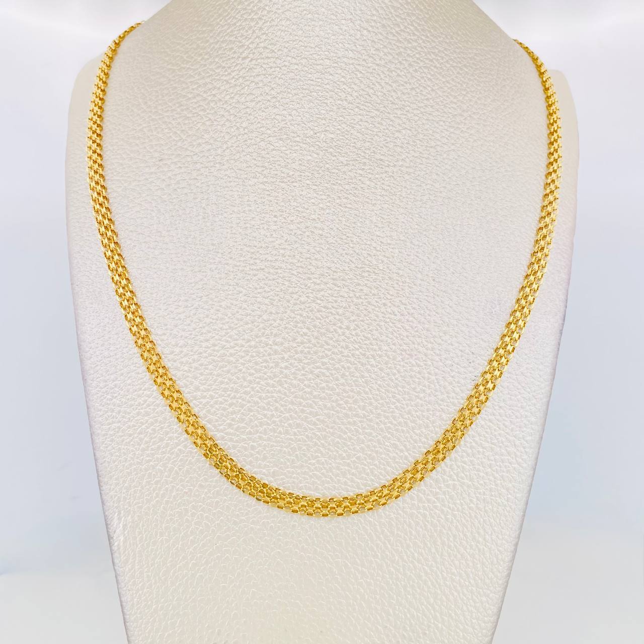 Cadena China 4.4g / 45cm / 4.26mm Oro Amarillo 18K
