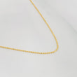 Cadena Militar 1.4g / 45cm / 0.8mm Oro Amarillo 18K