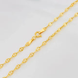 Cadena Escalera Volga 3.4g / 60cm / 2.7mm Oro Amarillo 18K