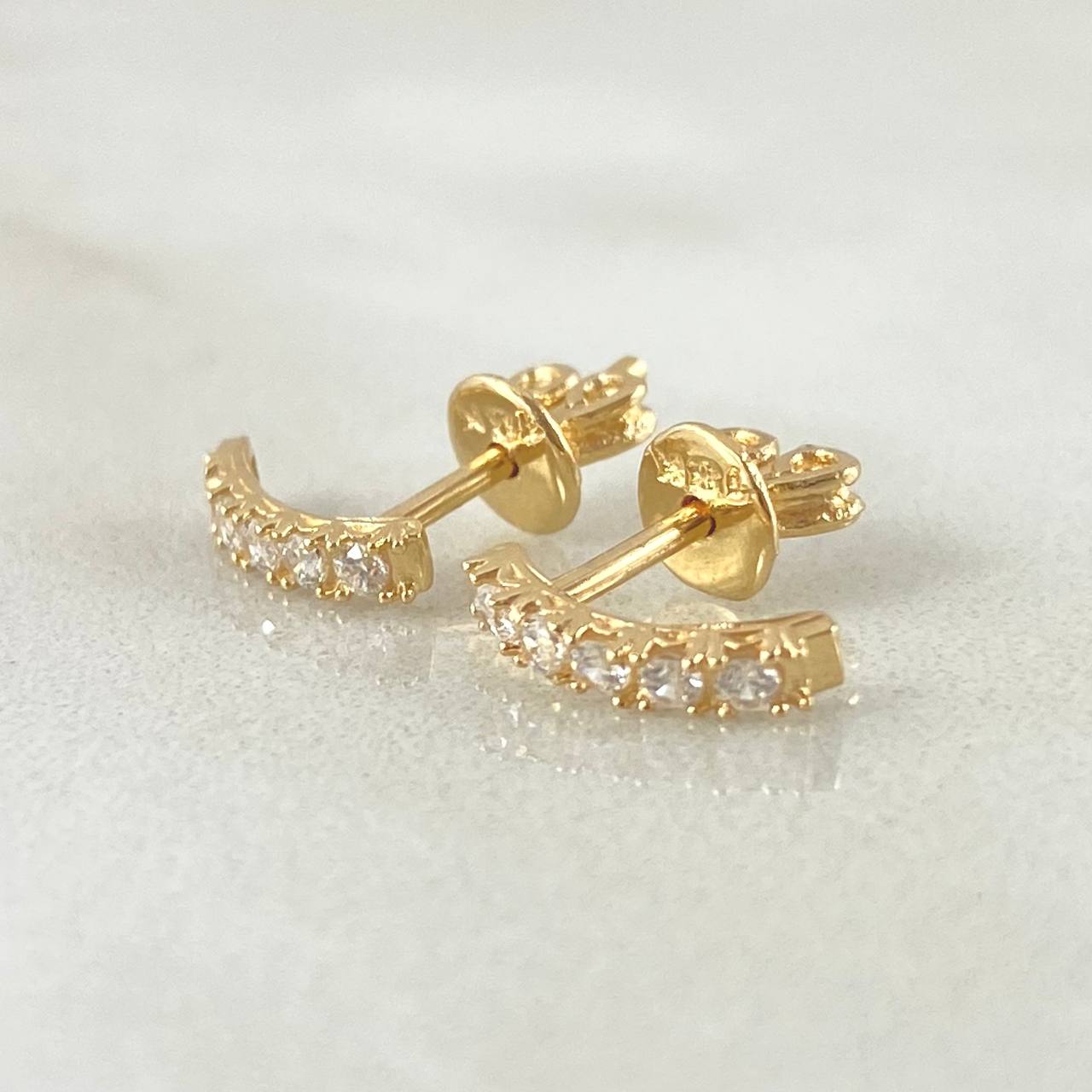 Topos Linea Uña 1.2gr / 1cm / Nac.Esp. Oro 18K