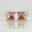 Topos Rectangulo de Princesa 4.85gr / 1cm / Nac.Esp. Oro 18K