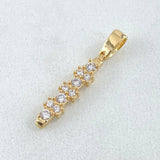 Dije Linea Rayuela 1.25gr / 2.5cm / Nac.Esp. Oro 18K