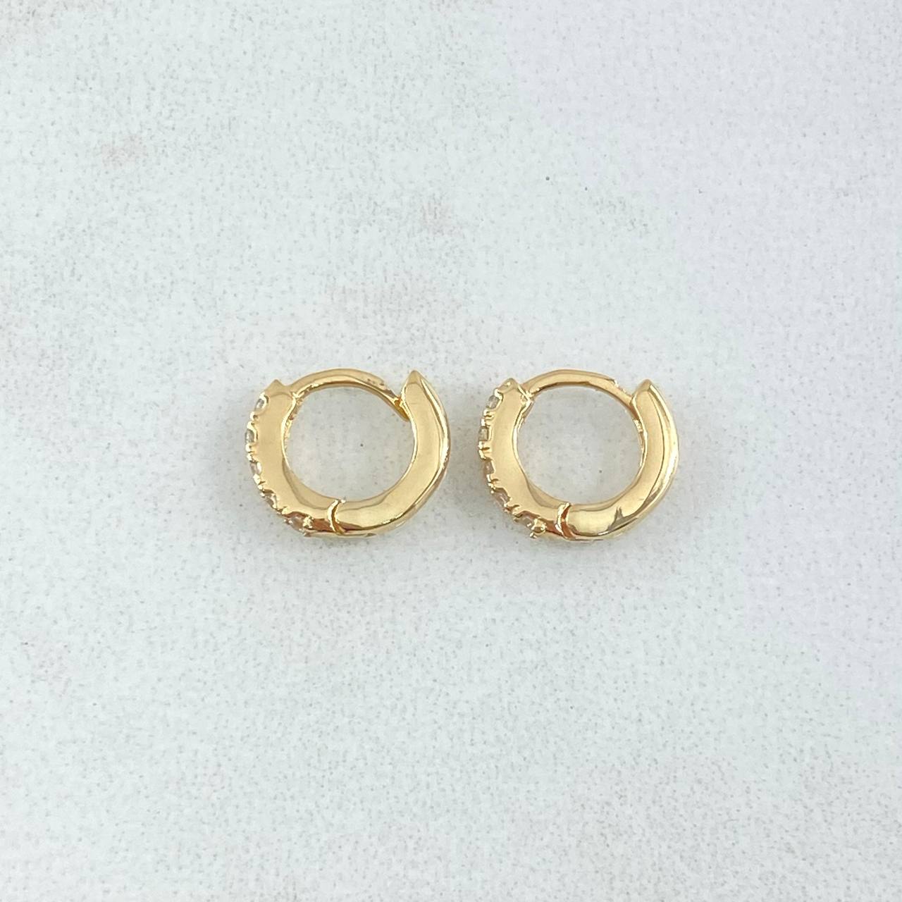 Candongas Tinny 1.05gr / 0.8cm / Nac.Esp. Oro 18K
