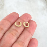 Candongas Tinny 1.05gr / 0.8cm / Nac.Esp. Oro 18K