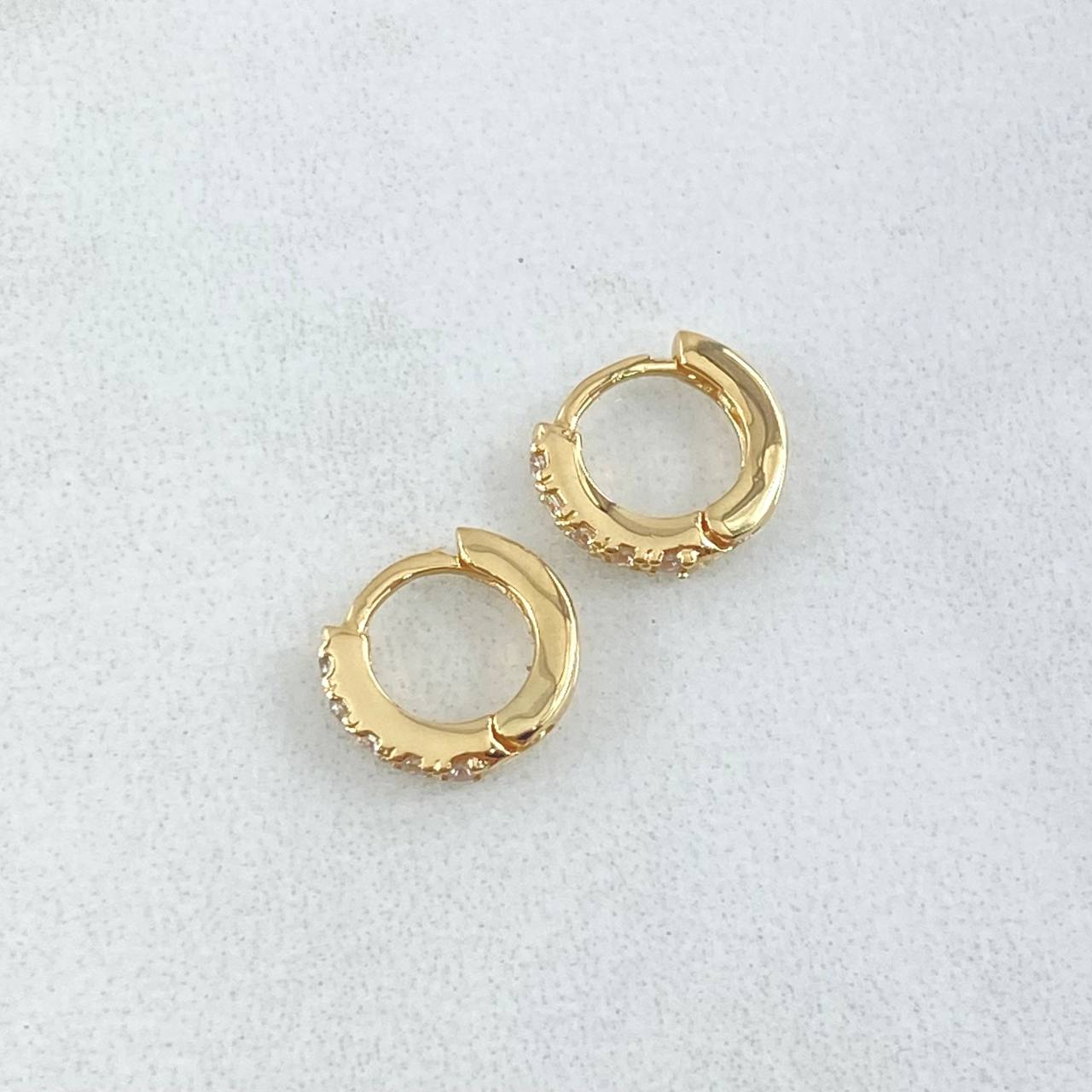 Candongas Tinny 1.05gr / 0.8cm / Nac.Esp. Oro 18K