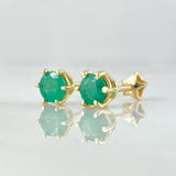 Topos Seis Garras Esmeralda 73pts 1.6gr / Oro 18K ©