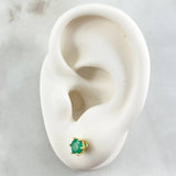 Topos Seis Garras Esmeralda 73pts 1.6gr / Oro 18K ©