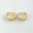 Candongas Carril 1.85gr / 1cm / Nac.Esp. Oro 18K ©