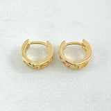Candongas Carril 1.85gr / 1cm / Nac.Esp. Oro 18K ©