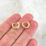 Candongas Carril 1.85gr / 1cm / Nac.Esp. Oro 18K ©