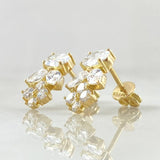 Topos Flor de Muerdago 2.75gr / 1.3cm / Nac.Esp. Oro 18K ©