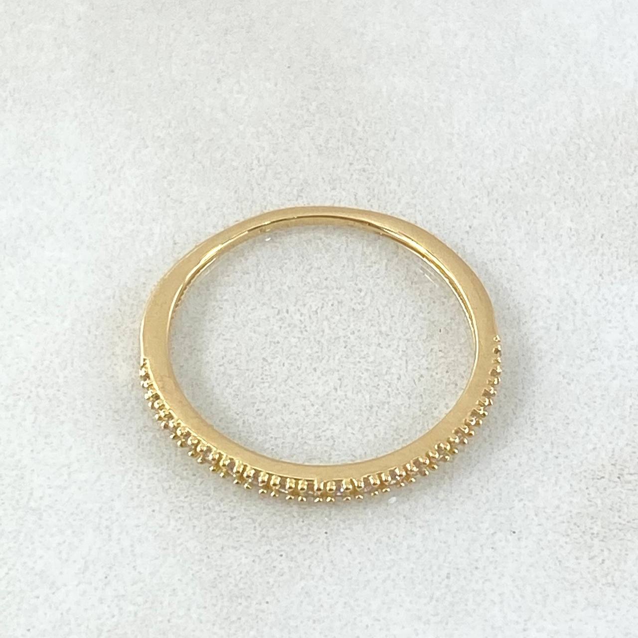 Anillo Churumbela Delicada 1.1gr / T6 / Nac.Esp. Oro 18K ©