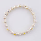 Pulso Tenis Cuadrado 21.4g / 18 cm / 7.6mm Plata 925