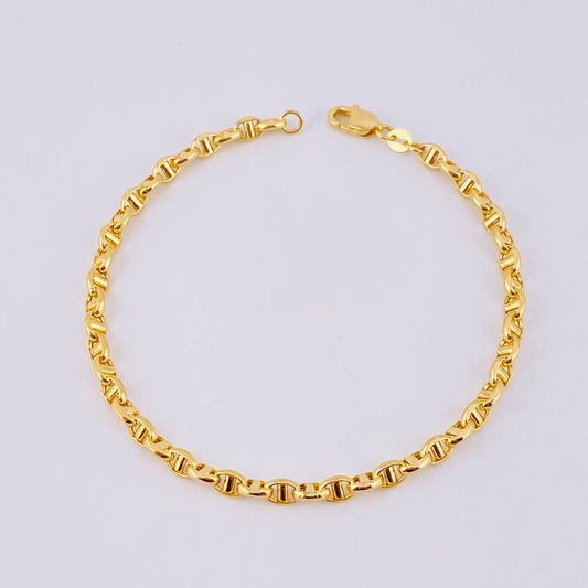Pulso Marinero 3.75g / 19.4cm / 3.8mm Oro Amarillo 18K