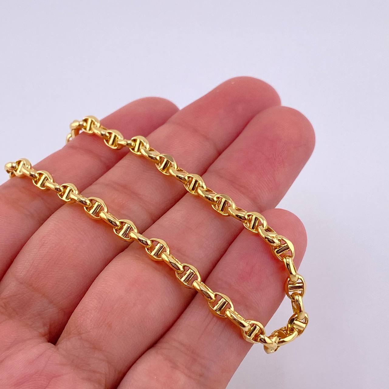 Pulso Marinero 3.75g / 19.4cm / 3.8mm Oro Amarillo 18K