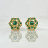 Topos Flores Tupidas 1.75gr / Nac.Esp. Oro 18K