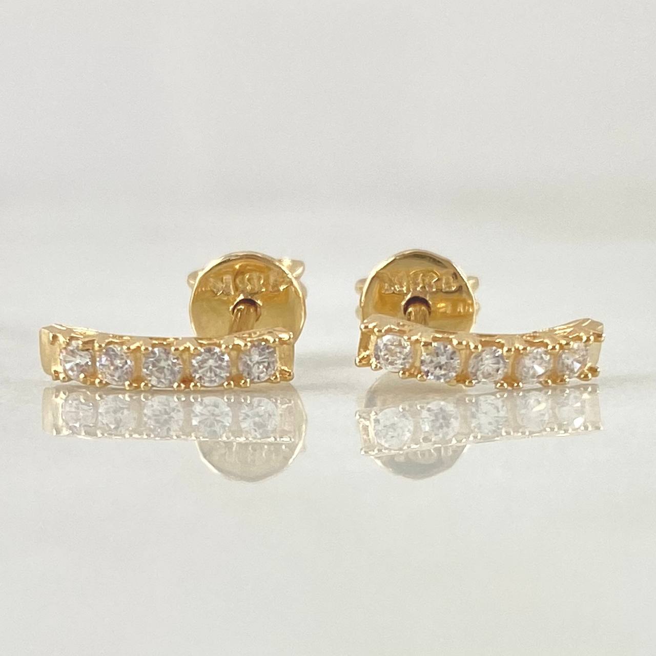 Topos Linea Uña 1.2gr / 1cm / Nac.Esp. Oro 18K