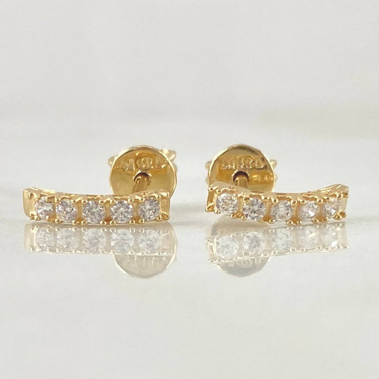 Topos Linea Uña 1.2gr / 1cm / Nac.Esp. Oro 18K