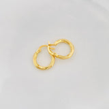 Candongas Mary 1.2g / 1.05cm Oro Amarillo 18K