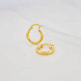 Candongas Mary 1.2g / 1.05cm Oro Amarillo 18K