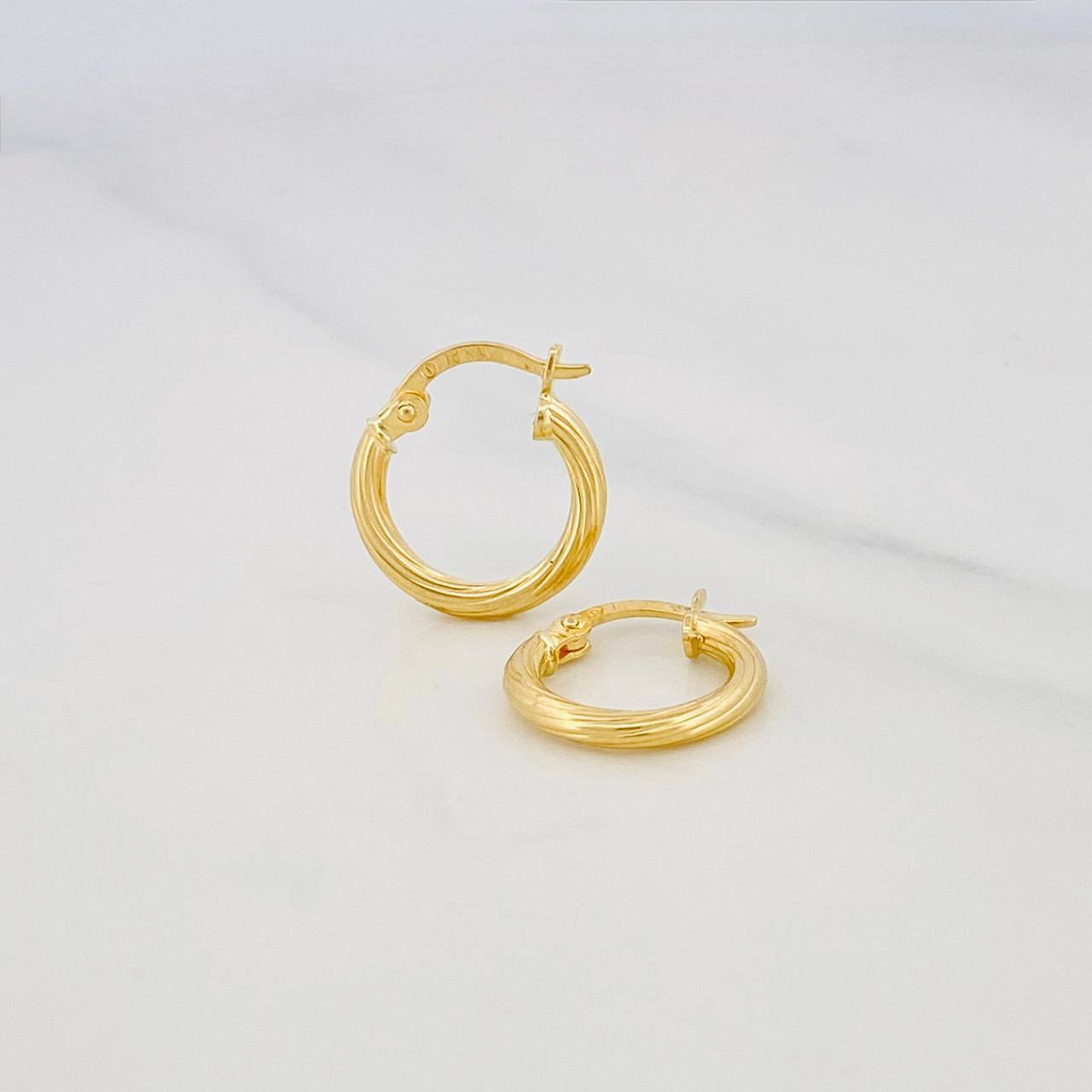 Candongas Mary 1.05g / 1.05cm Oro Amarillo 18K