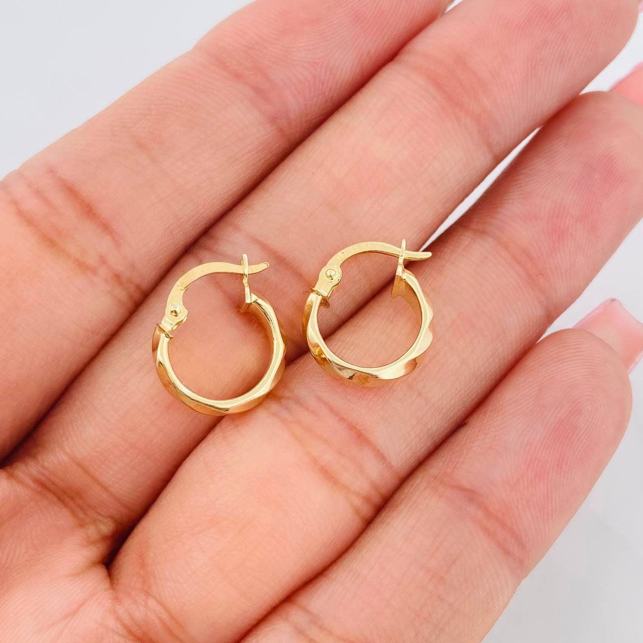Candongas Susi 1.25g / 1.05cm Oro Amarillo 18K