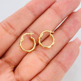 Candongas Susi 1.25g / 1.05cm Oro Amarillo 18K