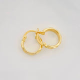 Candongas Susi 1.25g / 1.05cm Oro Amarillo 18K