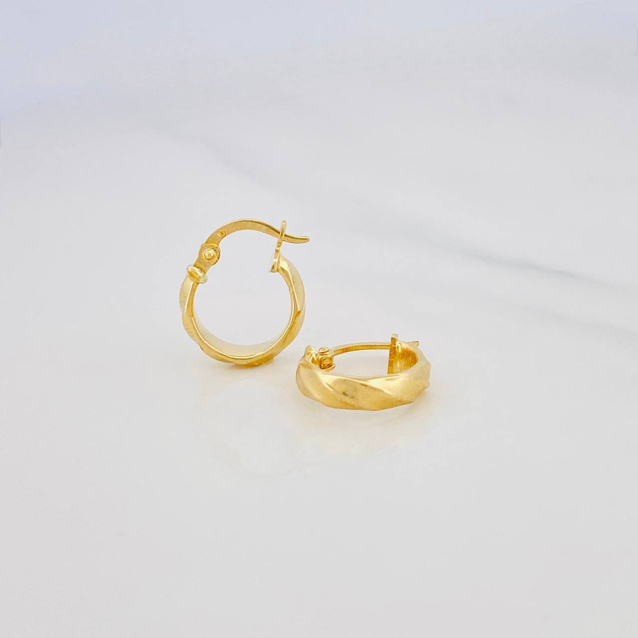 Candongas Susi 1.25g / 1.05cm Oro Amarillo 18K
