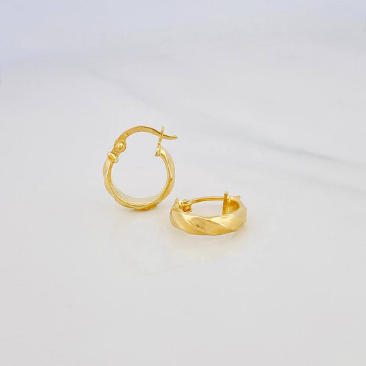 Candongas Susi 1.25g / 1.05cm Oro Amarillo 18K