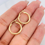 Candongas Mary 1.1g / 2cm Oro Amarillo 18K