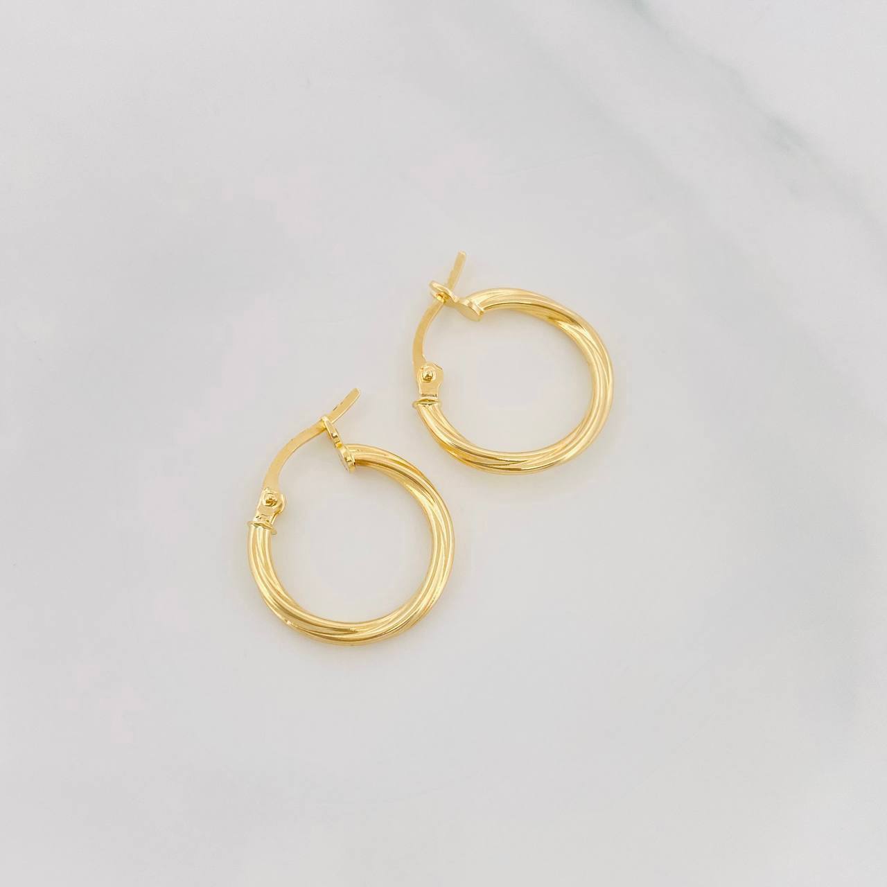 Candongas Mary 1.1g / 2cm Oro Amarillo 18K