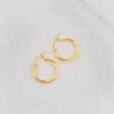 Candongas Mary 1.1g / 2cm Oro Amarillo 18K