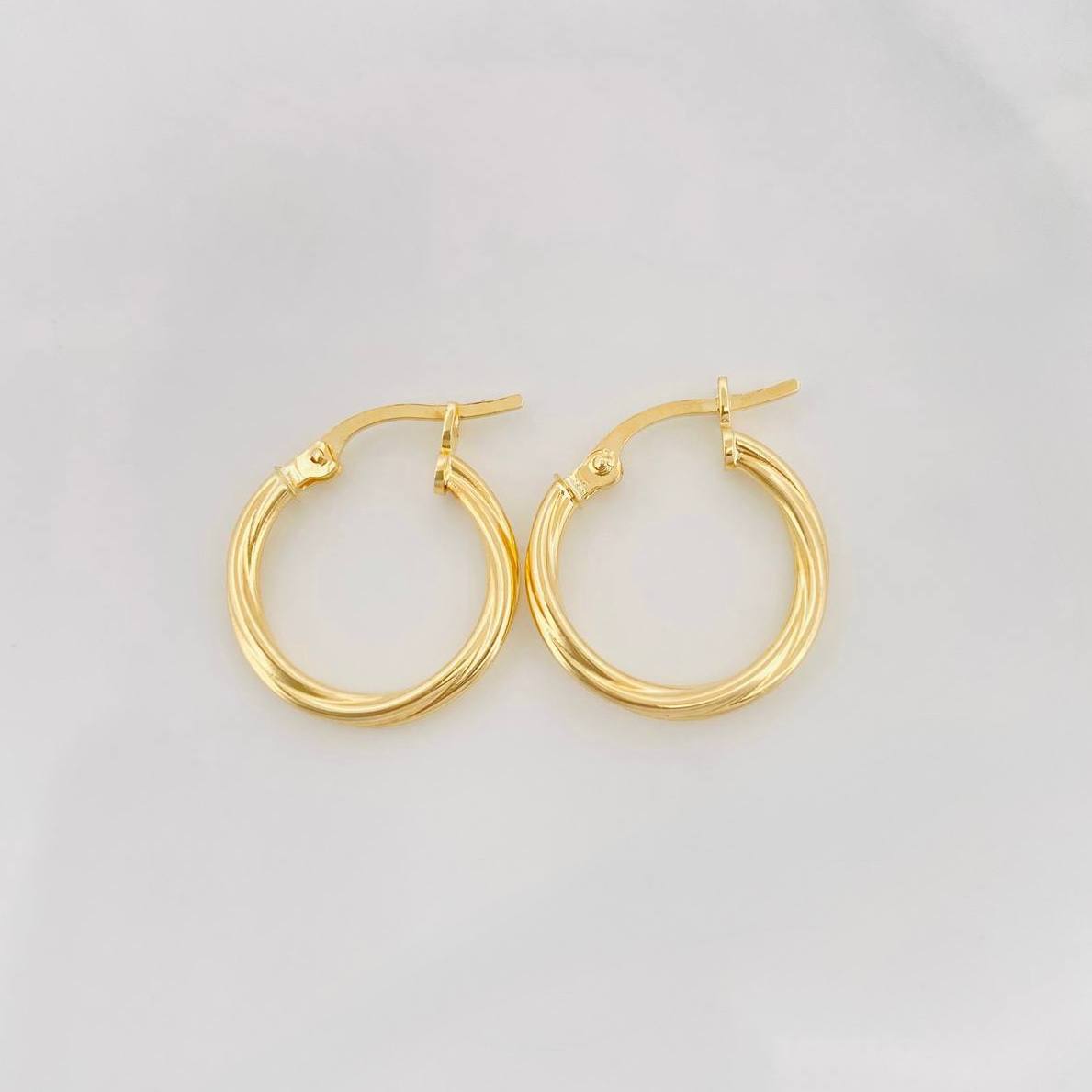 Candongas Mary 1.1g / 2cm Oro Amarillo 18K