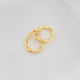 Candongas Bridget 1.15g / 1.05cm Oro Amarillo 18K