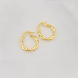 Candongas Bridget 1.15g / 1.05cm Oro Amarillo 18K