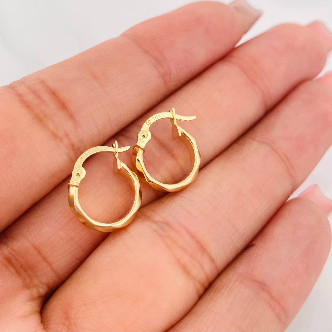 Candongas Mary 1.3g / 1.05cm Oro Amarillo 18K