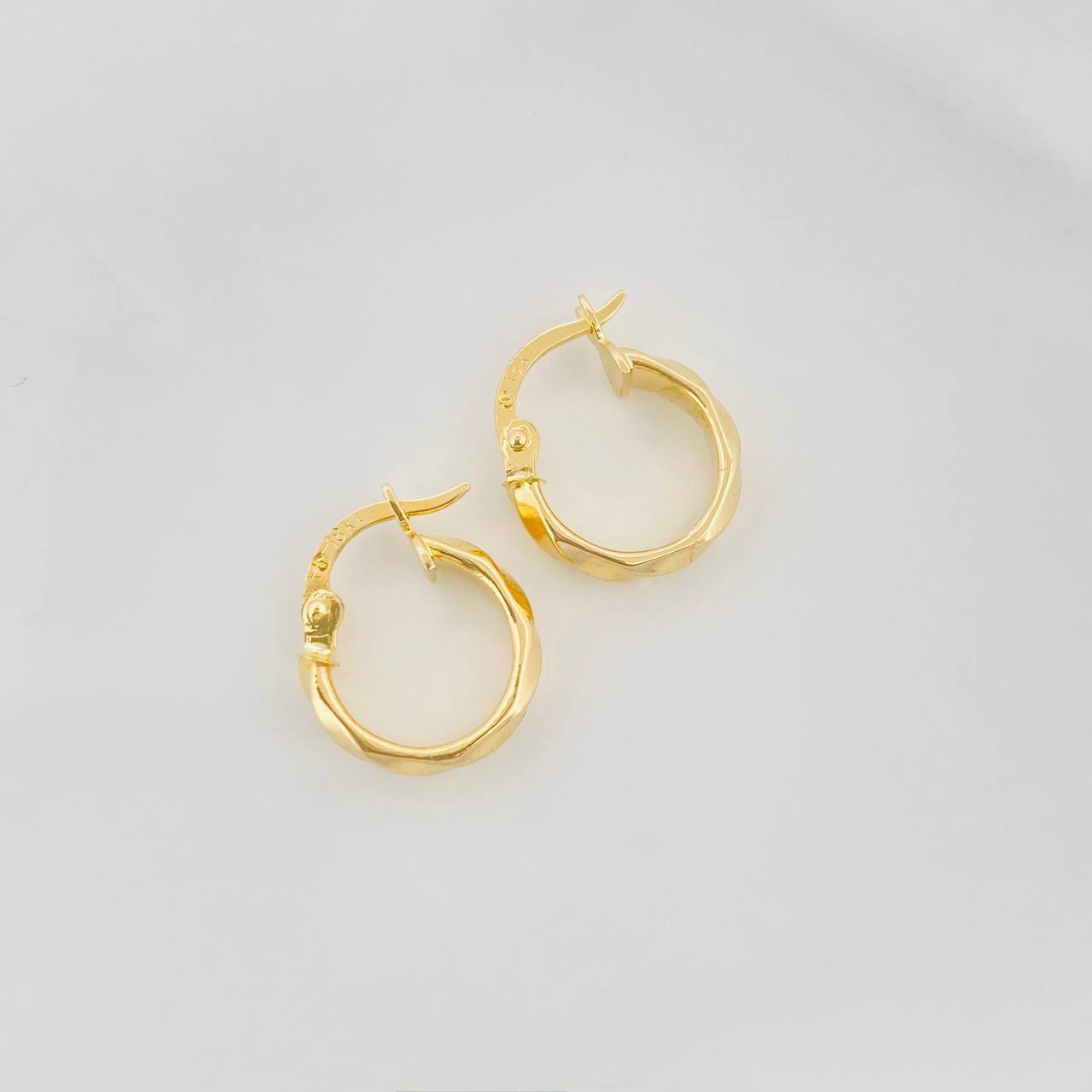 Candongas Susi 1.3g / 1.05cm Oro Amarillo 18K