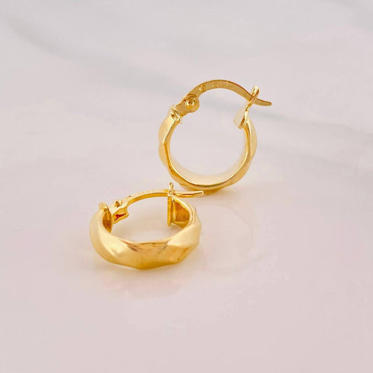Candongas Susi 1.3g / 1.05cm Oro Amarillo 18K