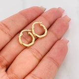 Candongas Mary 1.05g / 1.05cm Oro Amarillo 18K