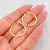 Candongas Mary 1.45g / 2.05cm Oro Amarillo 18K