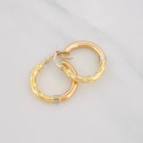 Candongas Lady 2.55g / 2cm Tres Oros 18K