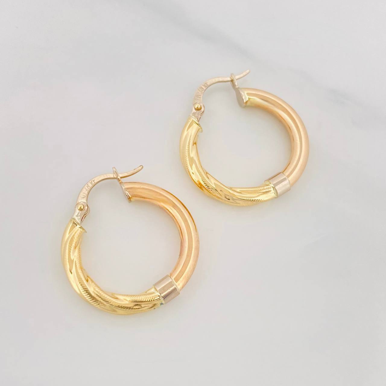 Candongas Lady 2.55g / 2cm Tres Oros 18K