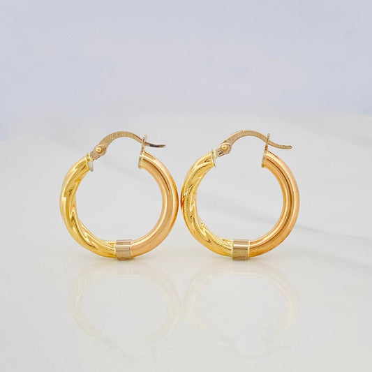 Candongas Lady 2.55g / 2cm Tres Oros 18K