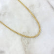 Cadena Cubana 6.4gr / 55cm / 2.9mm Oro Amarillo +0