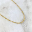 Cadena Figaro 6.35gr / 60cm / 3.2mm Oro Amarillo +1 18K