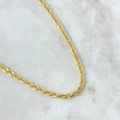 Cadena Lazo 10gr / 60cm / 4.2mm Oro Amarillo +3 18K