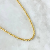 Cadena Lazo 10gr / 60cm / 4.2mm Oro Amarillo +3 18K